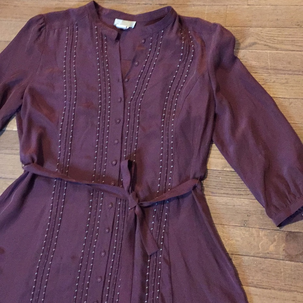 Territory Ahead Washed-Silk Dress - Picture 2 of 7